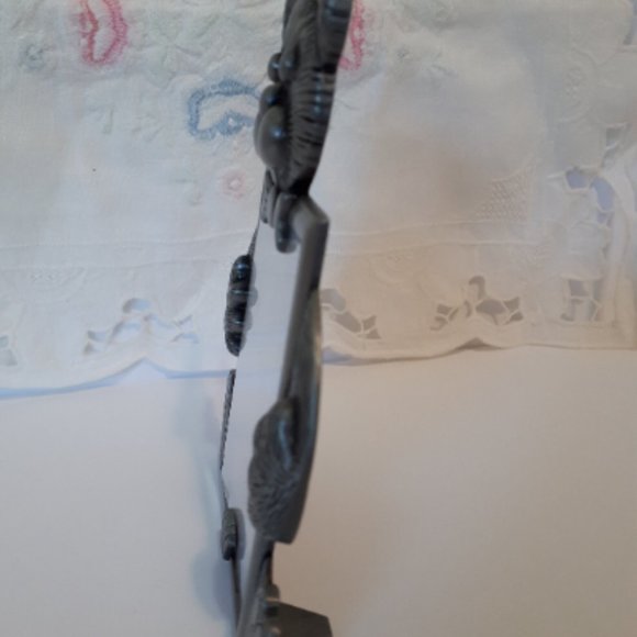 Picture Frame Bear Silver Tone Vintage Sears Portrait Studio Photo Child Frame - Picture 5 of 5